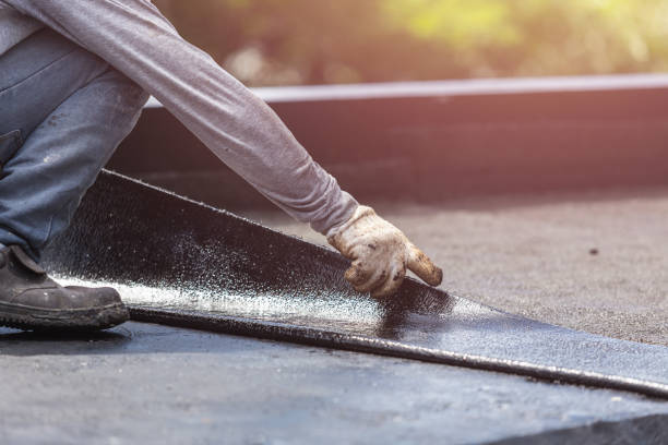 Professional Exterior Waterproofing technician working in Conesus, NY